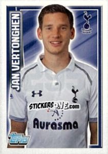 Sticker Jan Vertonghen - Premier League Inglese 2012-2013 n. 295 - Topps