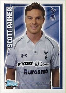 Figurina Scott Parker - Premier League Inglese 2012-2013 n. 299 - Topps