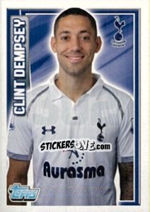 Sticker Clint Dempsey - Premier League Inglese 2012-2013 n. 302 - Topps