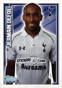 Figurina Jermain Defoe - Premier League Inglese 2012-2013 - Topps