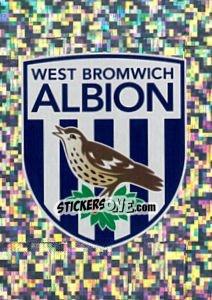 Sticker West Bromwich Club Badge - Premier League Inglese 2012-2013 - Topps