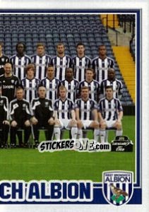 Figurina West Bromwich Team Pt.2 - Premier League Inglese 2012-2013 - Topps