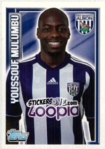 Sticker Youssouf Mulumbu - Premier League Inglese 2012-2013 n. 312 - Topps