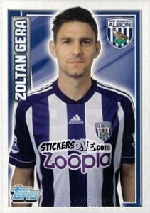 Sticker Zoltán Gera - Premier League Inglese 2012-2013 n. 315 - Topps