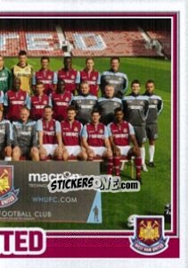 Sticker West Ham Team Pt.2 - Premier League Inglese 2012-2013 n. 325 - Topps