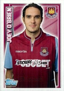 Sticker Joey O'Brien - Premier League Inglese 2012-2013 n. 328 - Topps