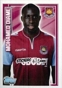 Sticker Mohamed Diamé - Premier League Inglese 2012-2013 - Topps