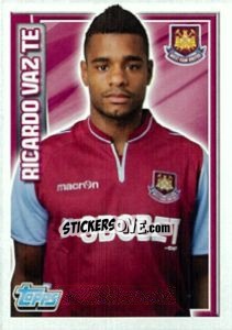Cromo Ricardo Vaz Tê - Premier League Inglese 2012-2013 n. 335 - Topps