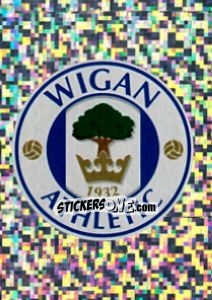 Figurina Wigan Club Badge - Premier League Inglese 2012-2013 - Topps