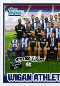Sticker Wigan Team Pt.1 - Premier League Inglese 2012-2013 n. 340 - Topps