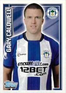 Sticker Gary Caldwell - Premier League Inglese 2012-2013 - Topps