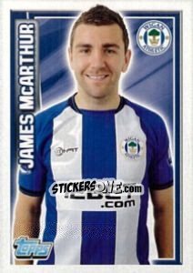 Sticker James McArthur - Premier League Inglese 2012-2013 - Topps