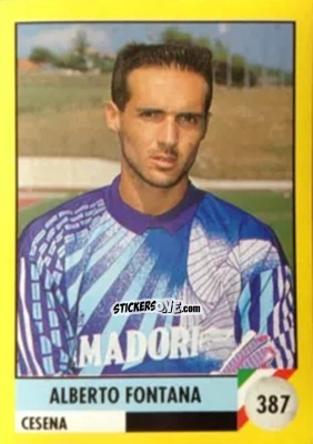Cromo Alberto Fontana