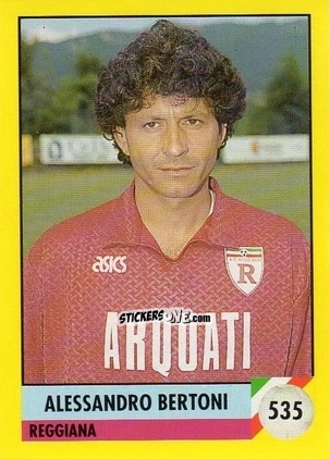 Cromo Alessandro Bertoni