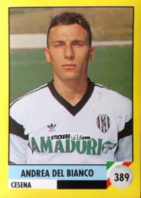 Cromo Andrea Del Bianco