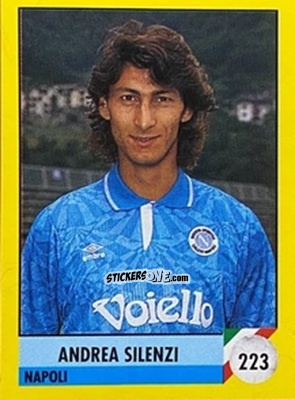 Cromo Andrea Silenzi