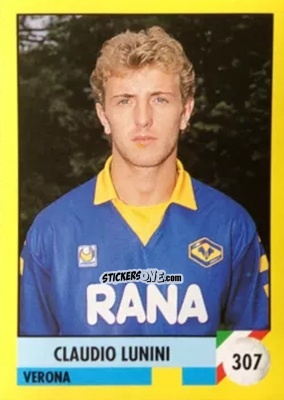 Cromo Claudio Lunini