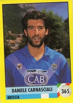 Cromo Daniele Carnasciali