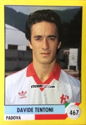 Cromo Davide Tentoni