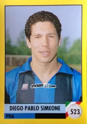 Cromo Diego Pablo Simeone