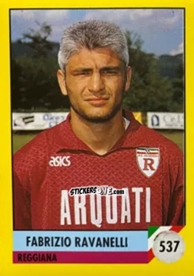 Cromo Fabrizio Ravanelli