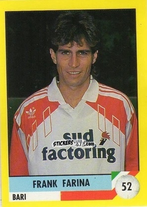Cromo Frank Farina