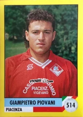 Cromo Giampietro Piovani