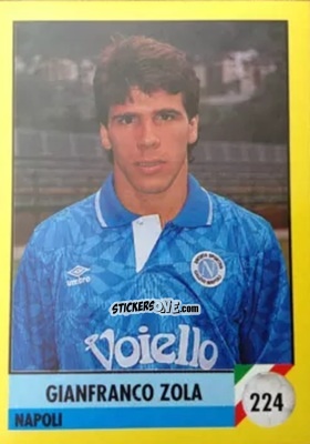 Cromo Gianfranco Zola