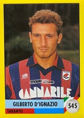 Cromo Gilberto D'ignazio