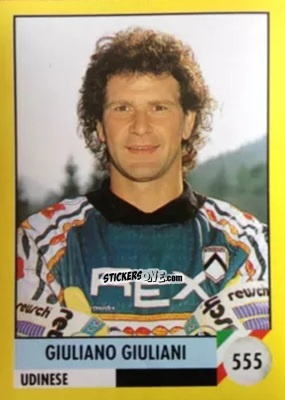 Cromo Giuliano Giuliani