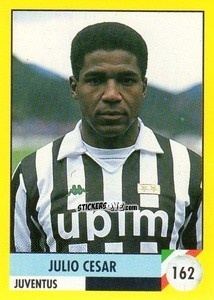 Sticker Julio Cesar - Il Grande Calcio 1992
 n. 162 - Vallardi
