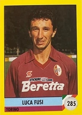Cromo Luca Fusi