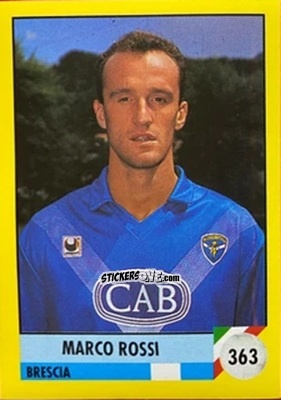 Cromo Marco Rossi