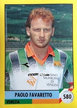 Cromo Paolo Favaretto