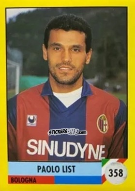Cromo Paolo List