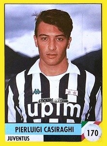 Sticker Pierluigi Casiraghi - Il Grande Calcio 1992
 n. 170 - Vallardi