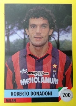 Cromo Roberto Donadoni