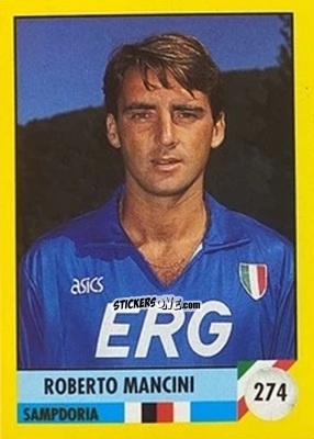 Cromo Roberto Mancini