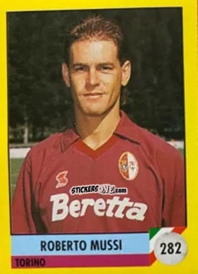 Cromo Roberto Mussi