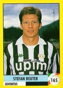 Sticker Stefan Reuter - Il Grande Calcio 1992
 n. 165 - Vallardi