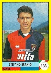 Sticker Stefano Eranio - Il Grande Calcio 1992
 n. 133 - Vallardi