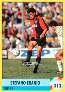 Sticker Stefano Eranio - Il Grande Calcio 1992
 n. 313 - Vallardi
