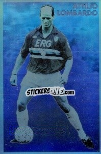 Cromo Attilio Lombardo - Serie A 1991-1992
 - LOLLI Hologoal
