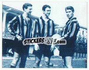 Cromo Angelillo / Firmani / Zaglio - 1960-61 - La Storia dell'Inter
 - Masters Edizioni