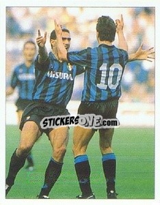 Sticker Bergomi / Matthaus (1989-90) - La Storia dell'Inter
 n. 312 - Masters Edizioni