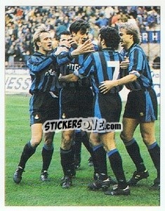 Sticker Brehme / Desideri / Klinsmann (1991-92)