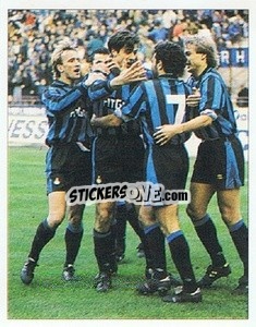 Sticker Brehme / Desideri / Klinsmann (1991-92) - La Storia dell'Inter
 n. 350 - Masters Edizioni