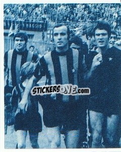 Sticker Burgnich / Corso / Vieri / Mazzola, Oriali - 70-71 - La Storia dell'Inter
 - Masters Edizioni