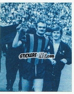 Cromo Burgnich / Corso / Vieri / Mazzola, Oriali - 70-71