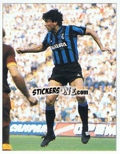 Sticker Daniel Passarella (1986-87) - La Storia dell'Inter
 n. 255 - Masters Edizioni